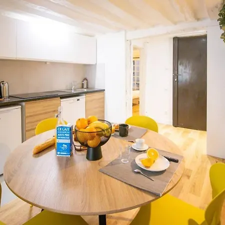 Апартаменты 3p.cosy Flat#6pers#heart Of Le Marais Париж