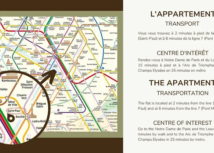 Lägenhet 3p.cosy Flat#6pers#heart Of Le Marais *